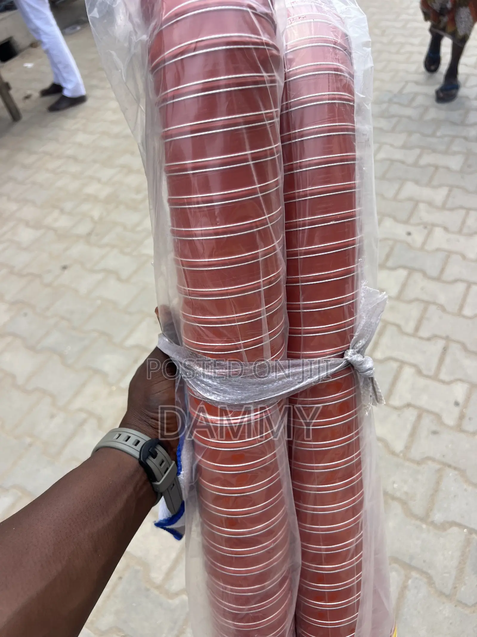 Silicone-Coated Fiberglass Duct Hose
