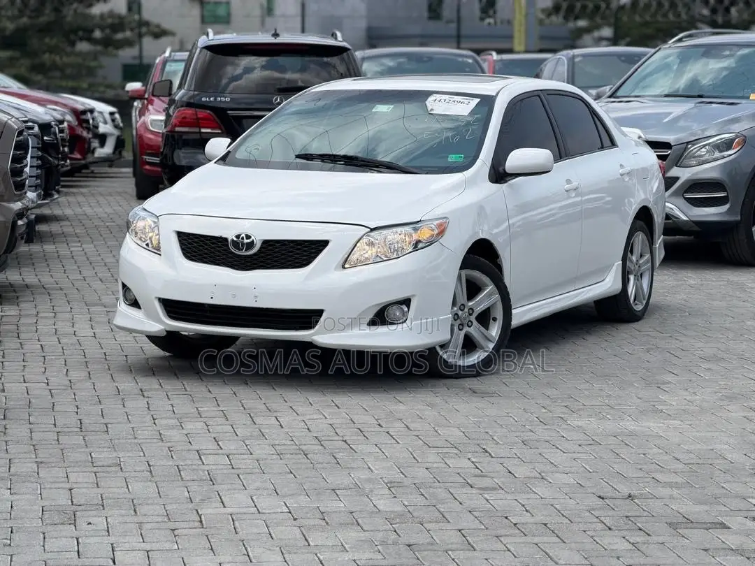 Toyota Corolla S 4dr Sedan (1.8L 4cyl 4A) 2010 White
