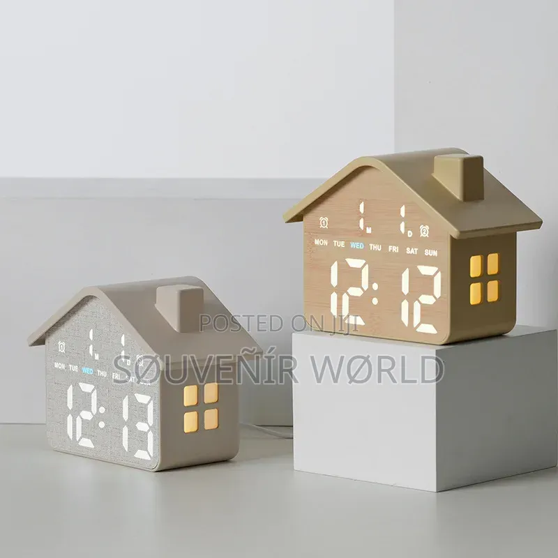 Digital Led Clock With Alarm and Calendar