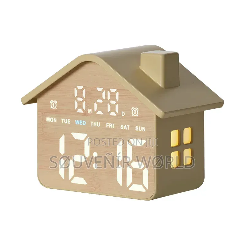 Digital Led Clock With Alarm and Calendar