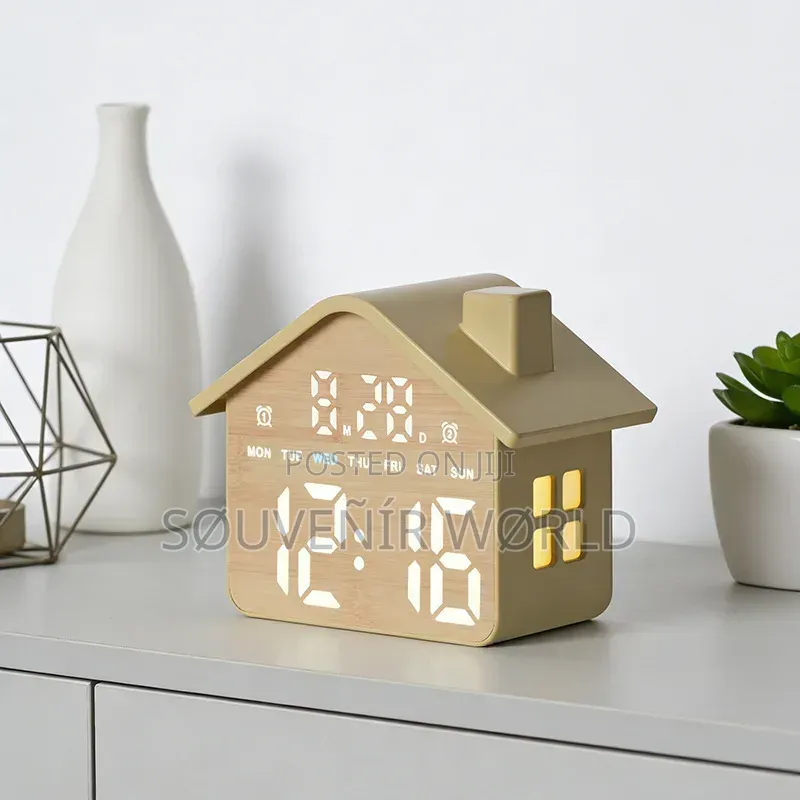 Digital Led Clock With Alarm and Calendar