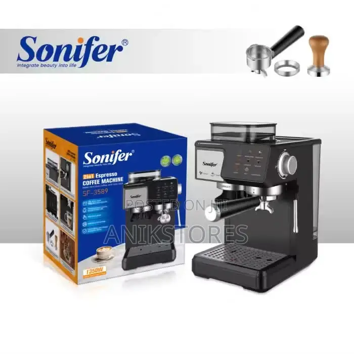 Sonifer 2-in-1 Espresso Coffee Machine SF-3589