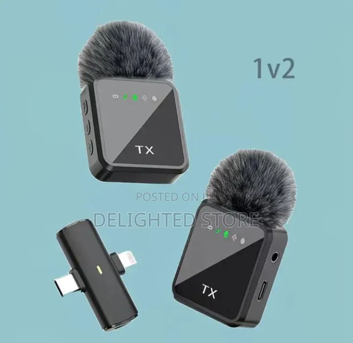F15-2 Double Noise Cancelling Wireless Microphone
