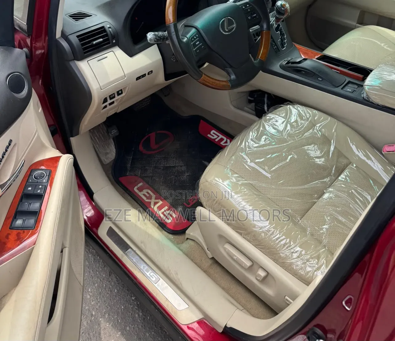 Lexus RX 350 2010 Red