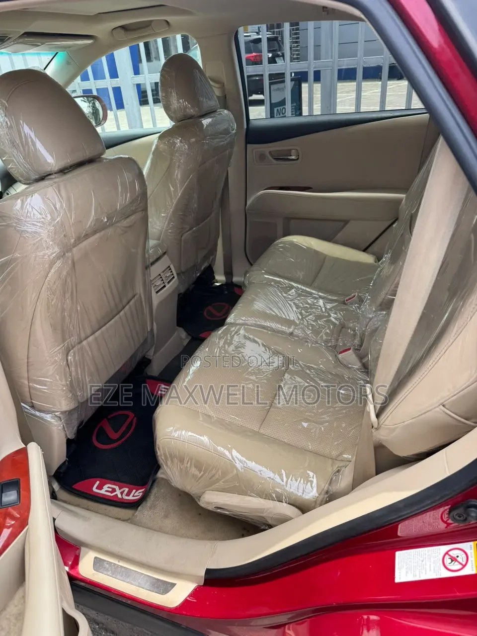 Lexus RX 350 2010 Red