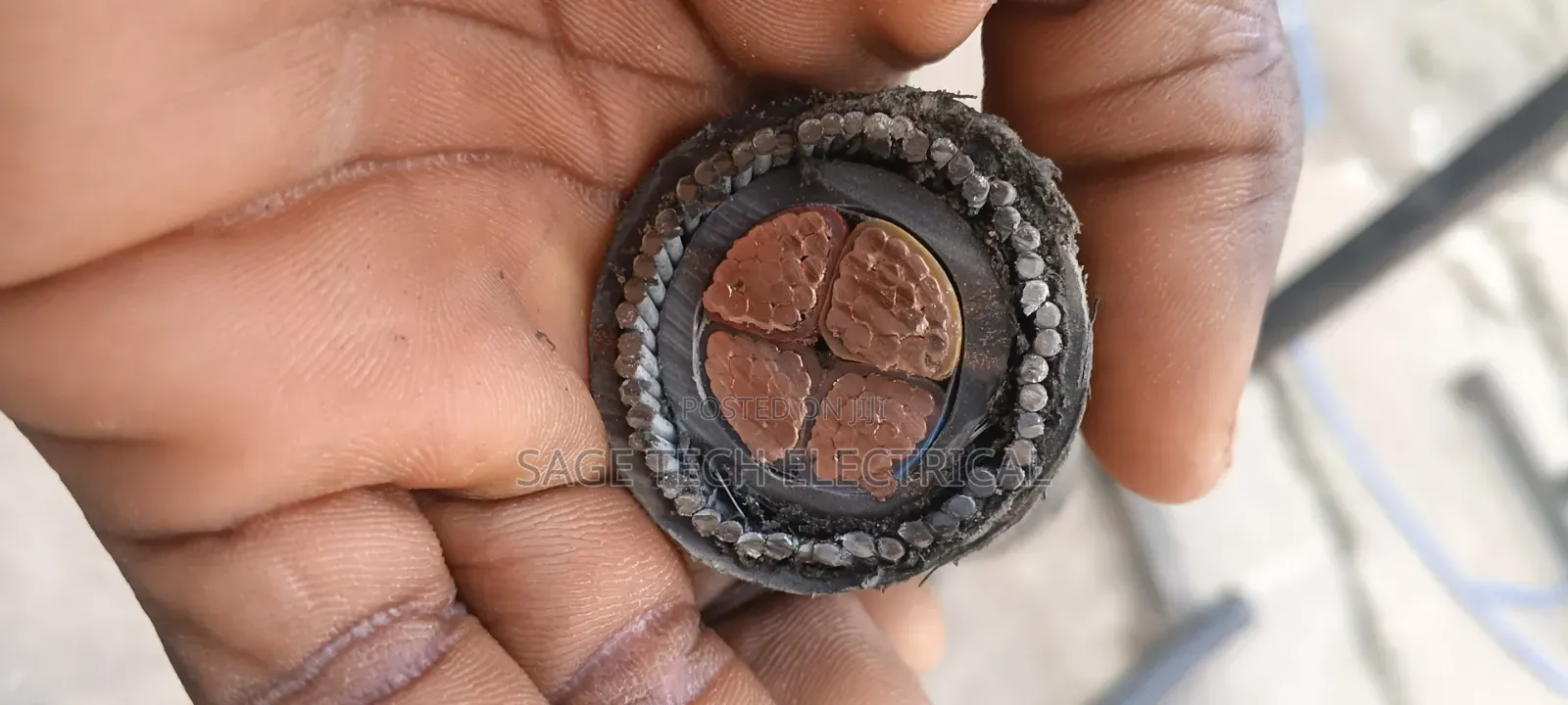 120mm 4core Cu/Xlpe/Swa/ PVC Armoured Cable