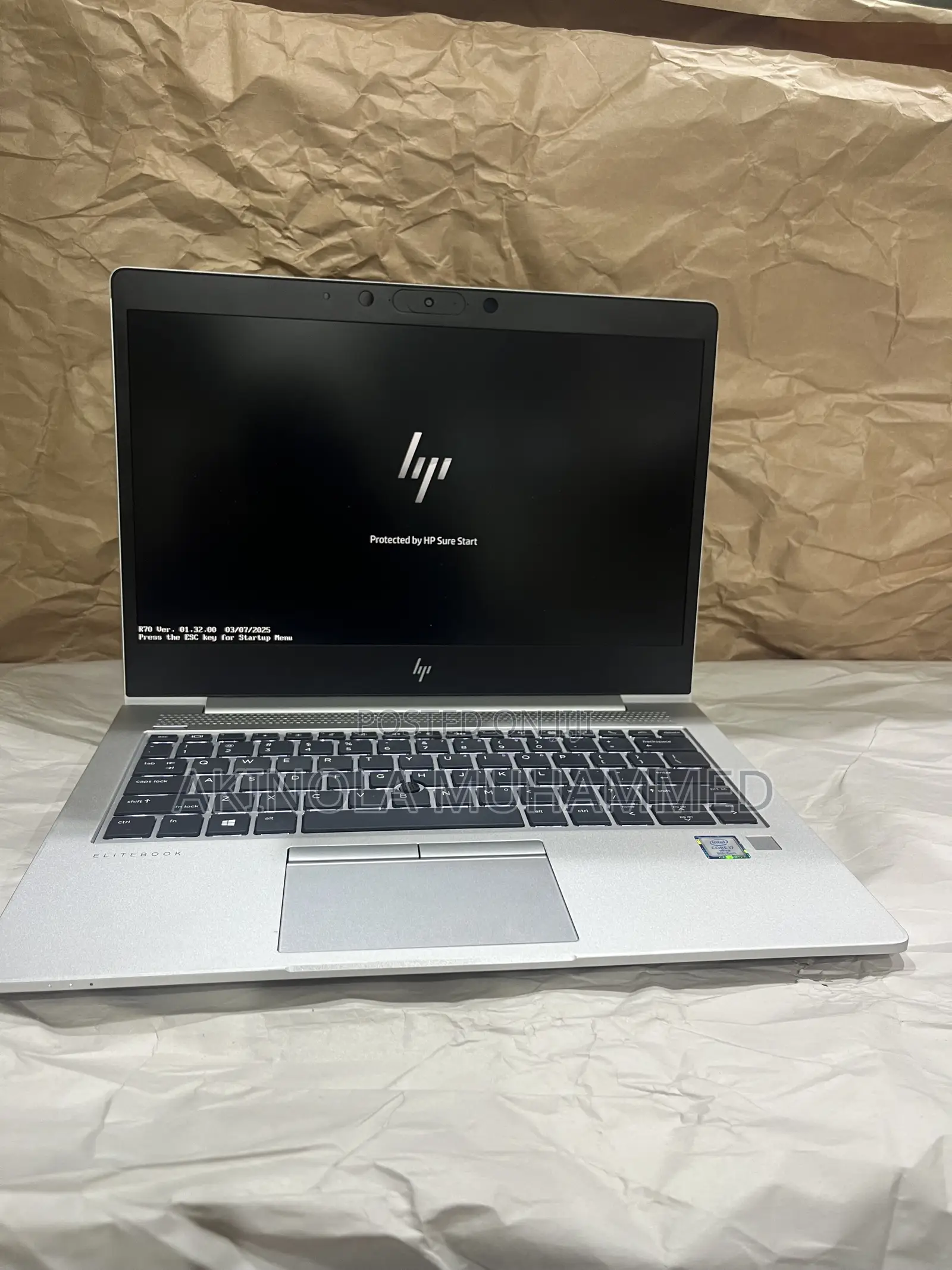 Laptop HP EliteBook 830 G6 8GB Intel Core i7 SSD 256GB