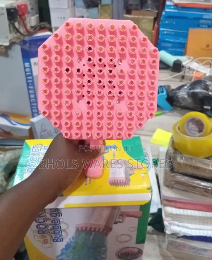 69 Holes Rocket Bubble Gun - Complete Package