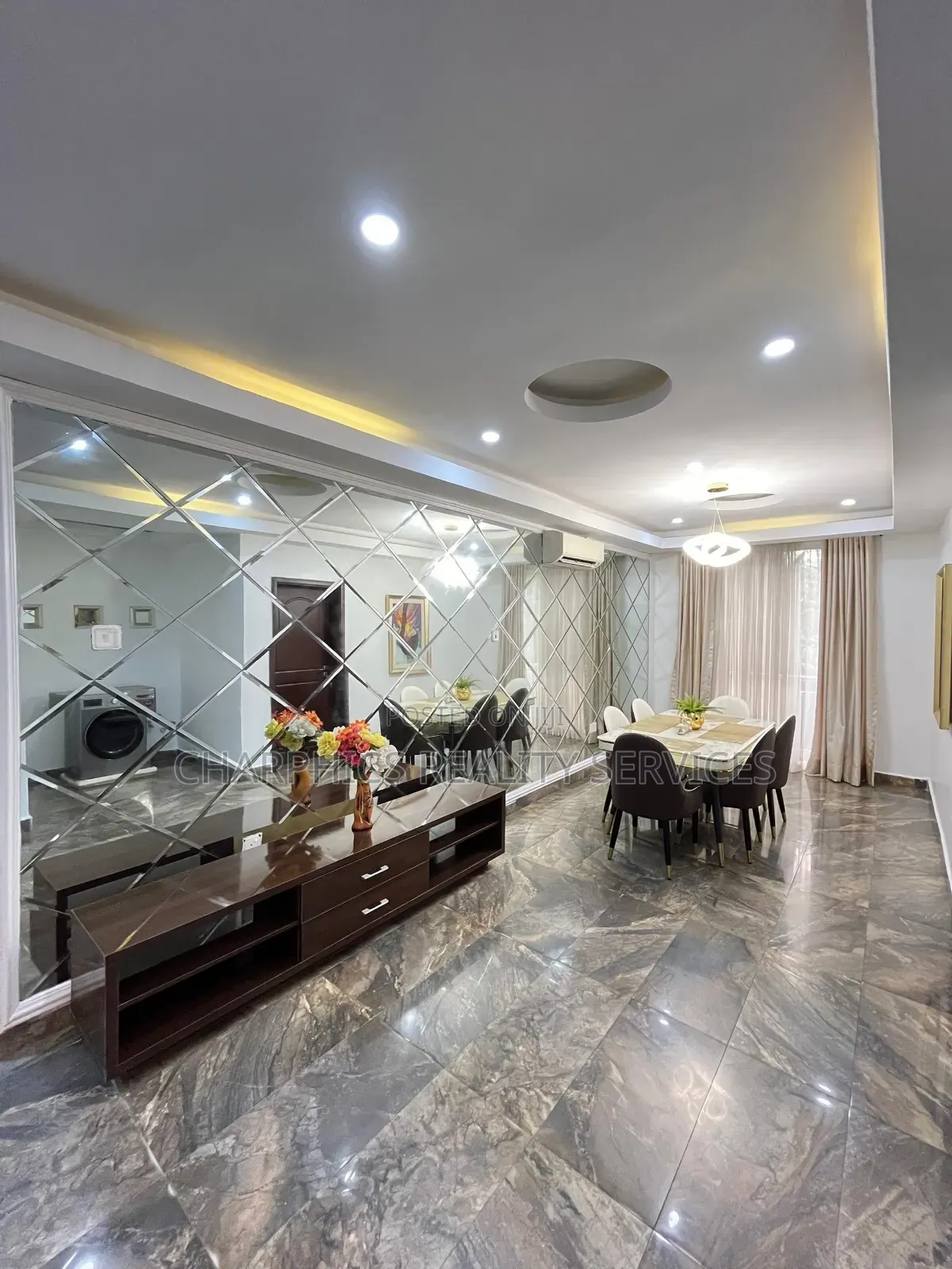 Furnished 3bdrm Apartment in Banana Island for rent
