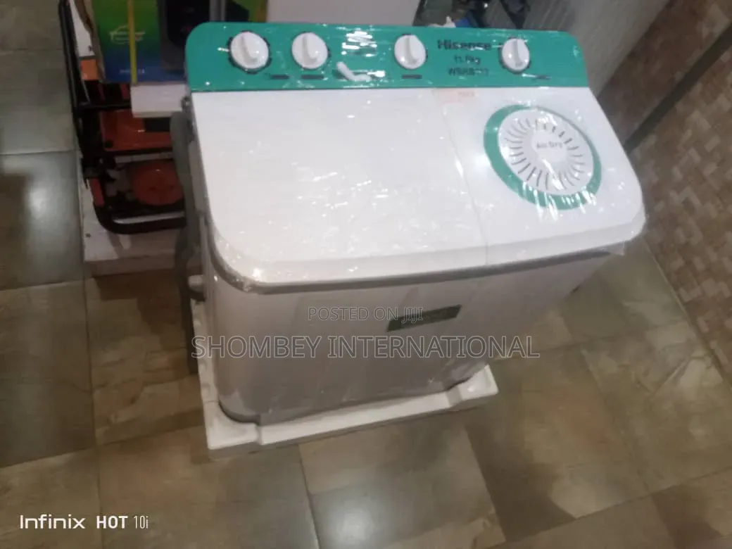 Hisense 11kg Top Load Twin Top Semi Automatic Washing Machine
