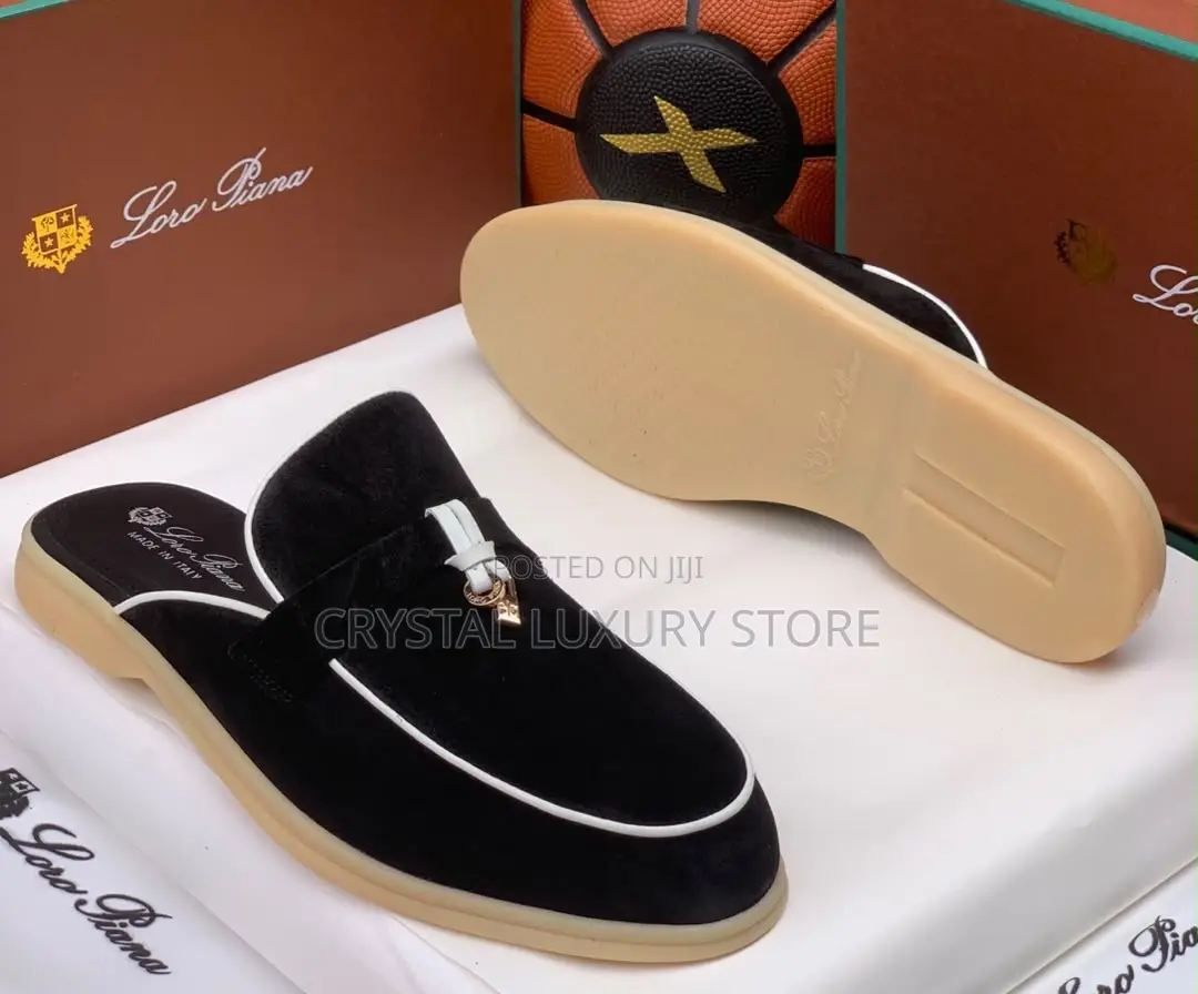 Loro Piana Quality Men Suede Half Shoe