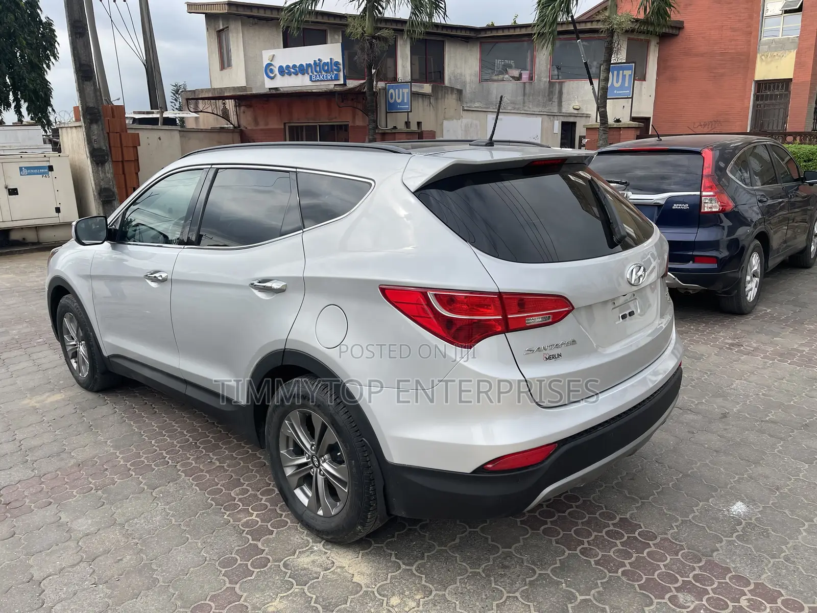 Hyundai Santa Fe GLS 4dr SUV AWD (3.3L 6cyl 6A) 2015 Silver