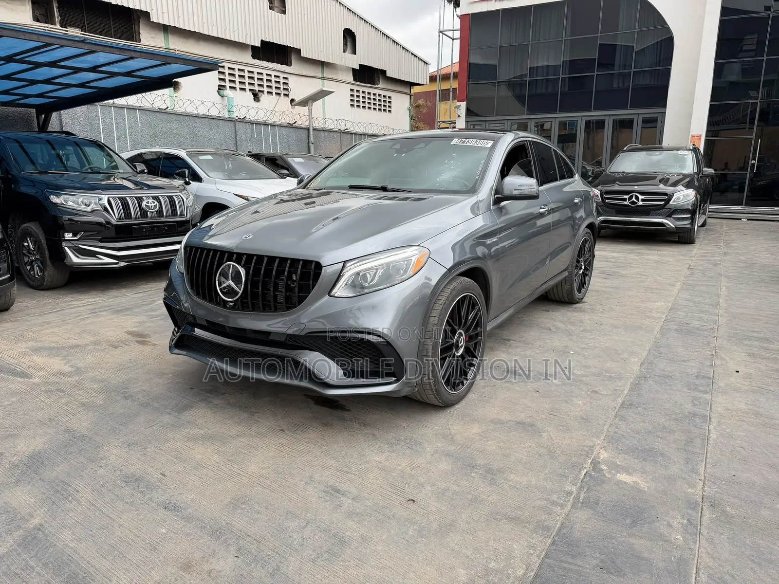 Mercedes-Benz GLE-Class AMG GLE 63 S 4MATIC 2018 Gray