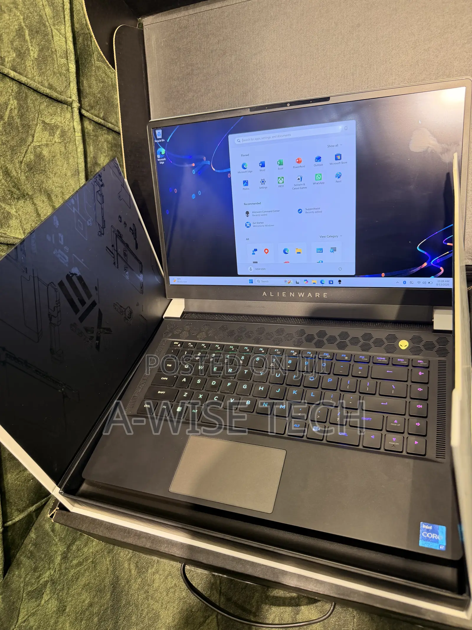 Laptop Alienware X15 R1 16GB Intel Core i7 SSD 1T