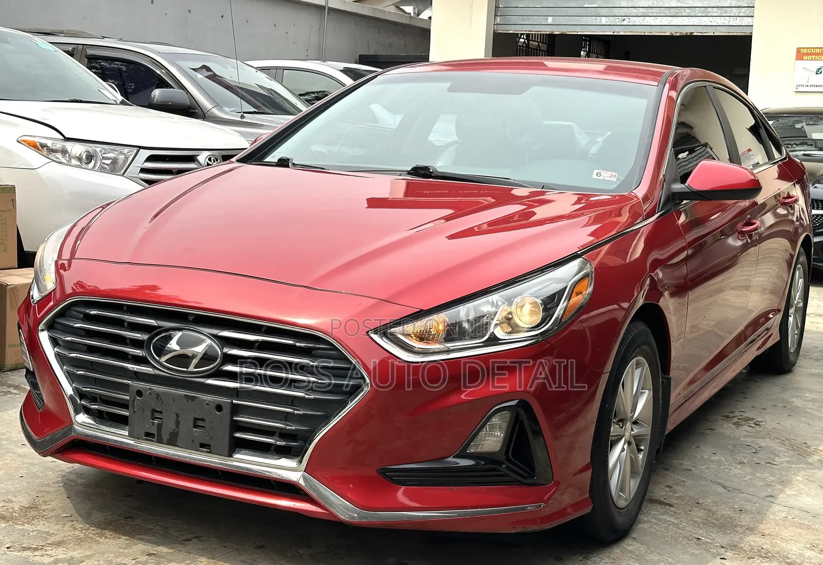 Hyundai Sonata SE 2018 Red