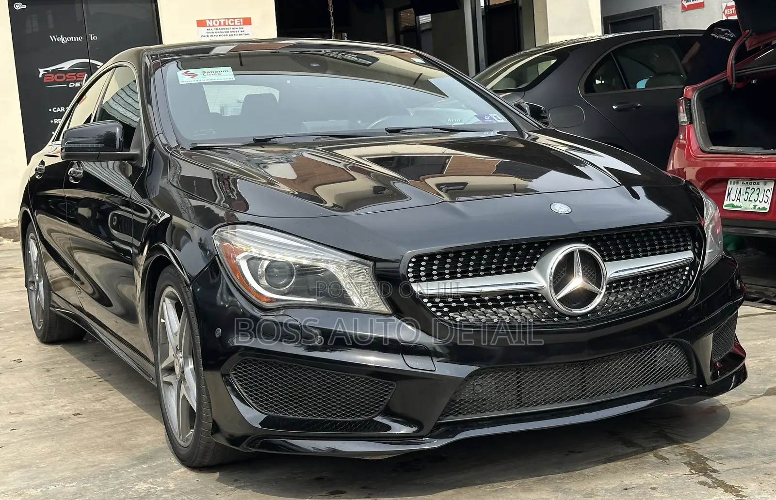 Mercedes-Benz CLA-Class CLA 250 4MATIC Sedan 2015 Black