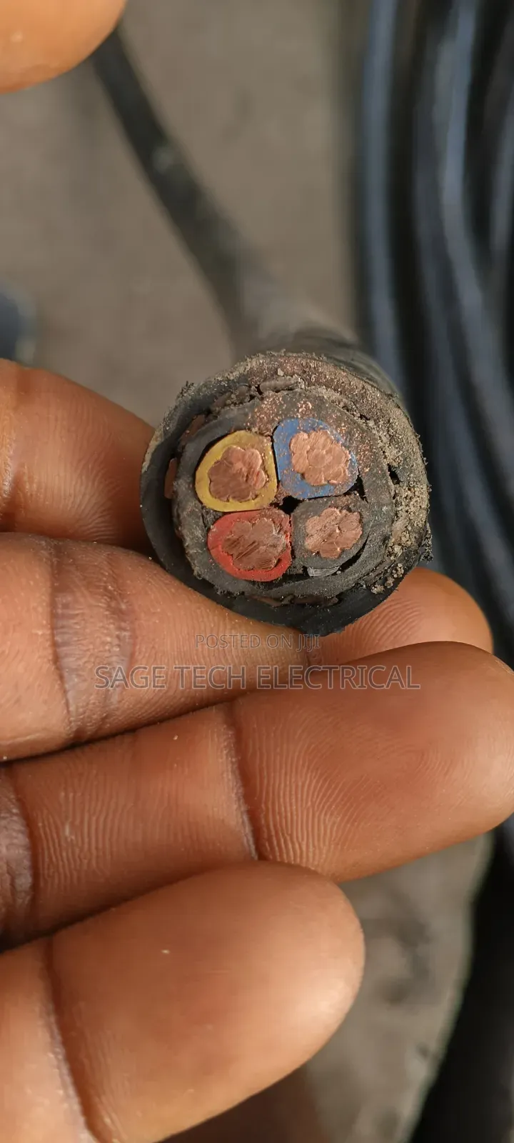 25mm 4core CU/XLPE/SWA/ PVC Armoured Cable