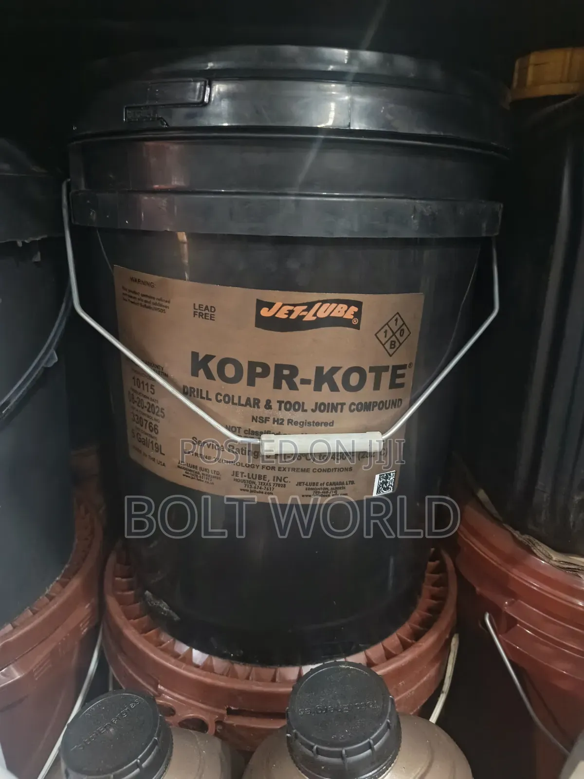 Jet-Lube Kopr-Kote Drill Collar and Tool Joint Compound Grease