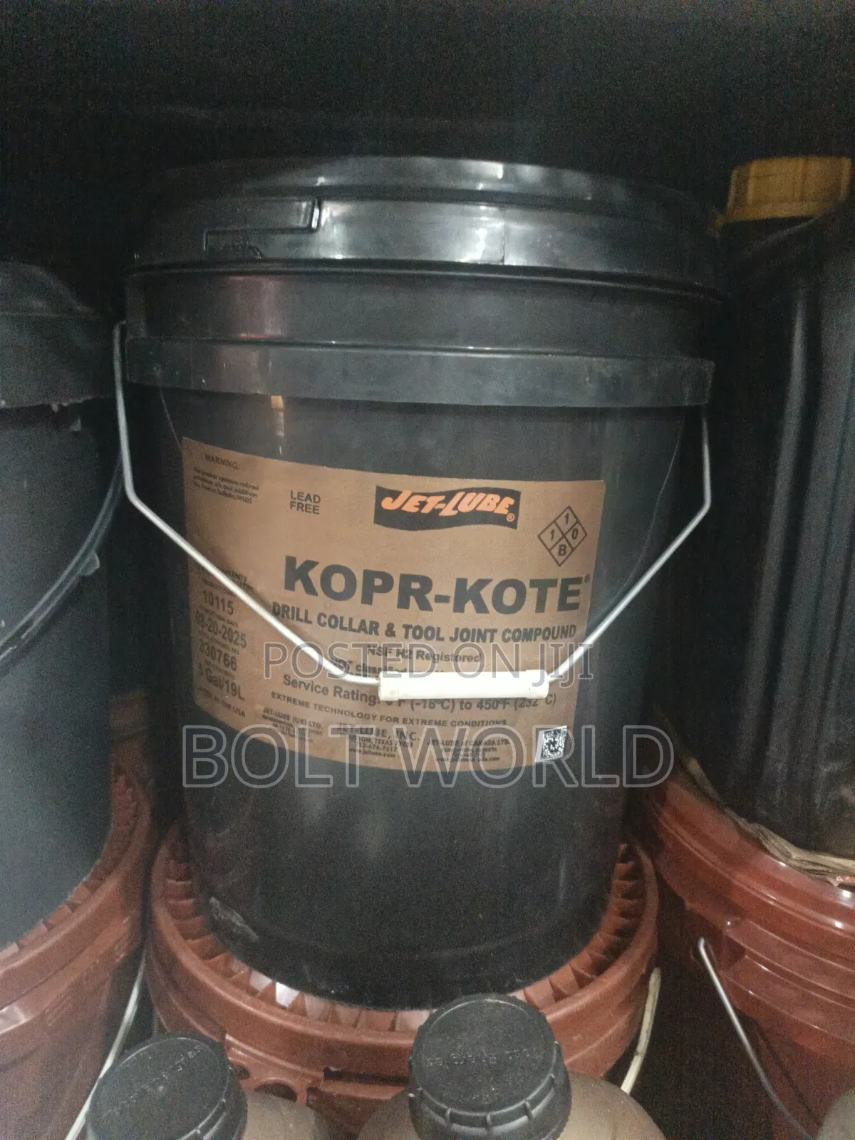 Jet-Lube Kopr-Kote Drill Collar and Tool Joint Compound Grease