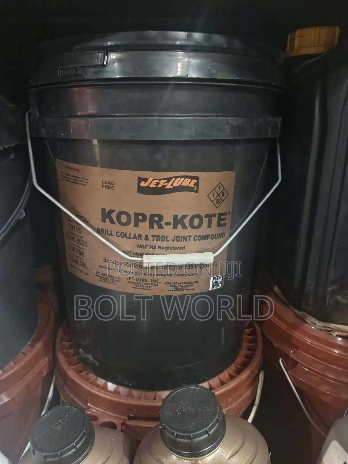 Jet-Lube Kopr-Kote Drill Collar and Tool Joint Compound Grease