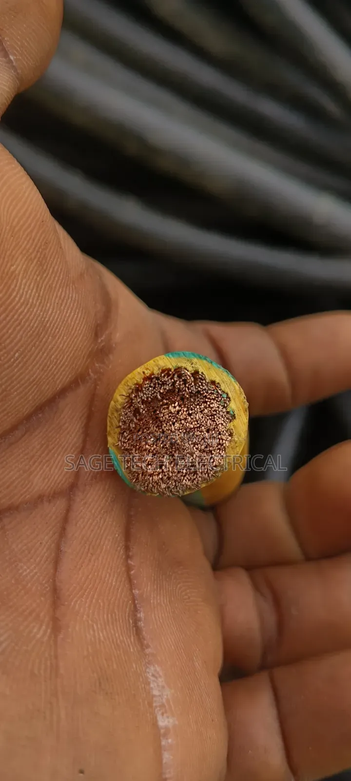 185mm Single Core Flexible Cu/Xlpe/PVC Earth Cable