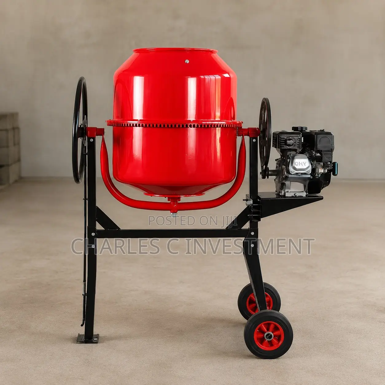 200L Petrol Concrete/Cement Mixer