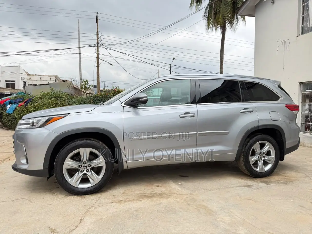 Toyota Highlander Limited V6 4x2 (3.5L 6cyl 6A) 2016 Silver