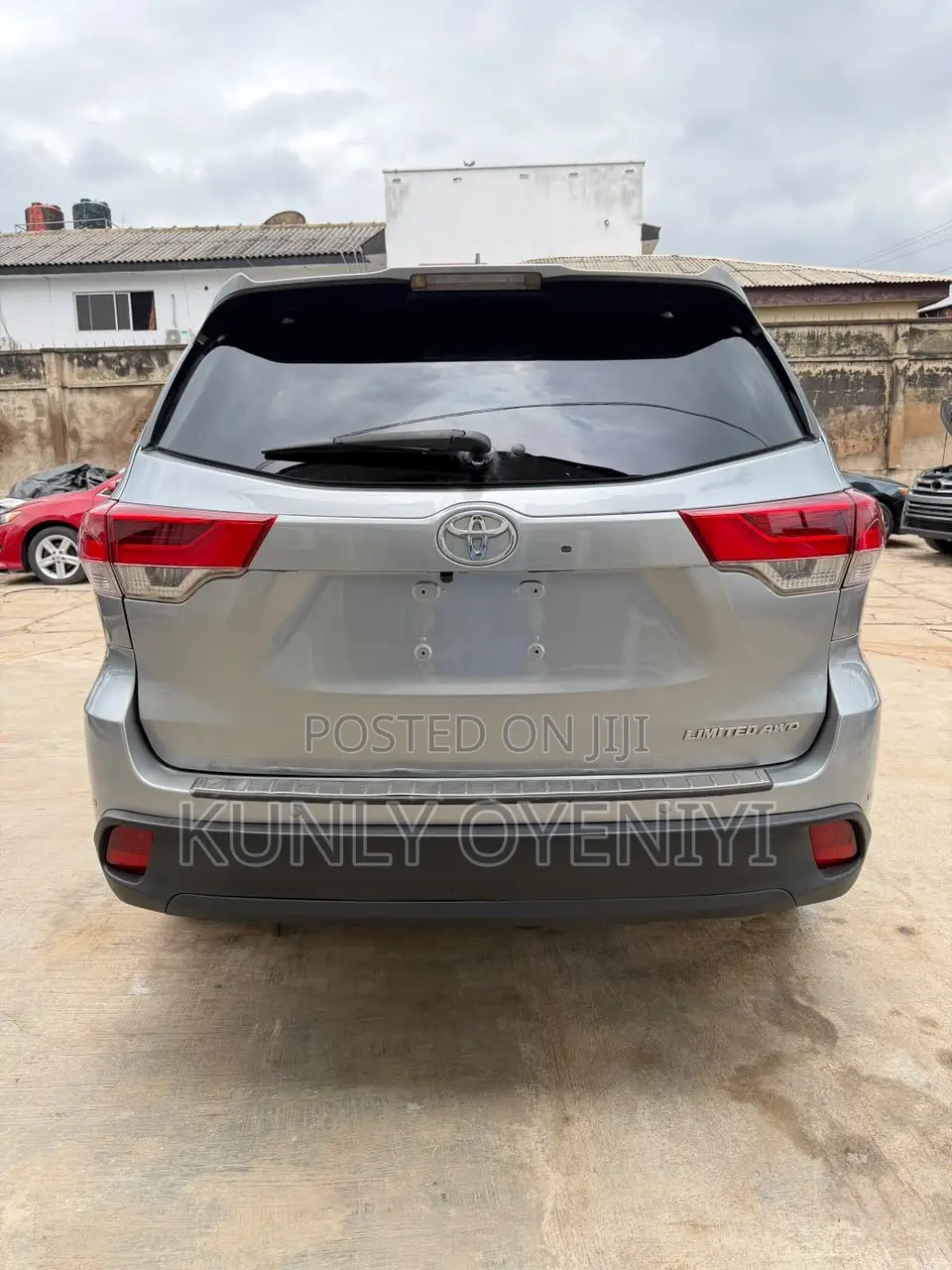Toyota Highlander Limited V6 4x2 (3.5L 6cyl 6A) 2016 Silver
