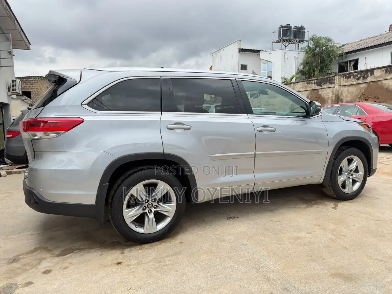 Toyota Highlander Limited V6 4x2 (3.5L 6cyl 6A) 2016 Silver