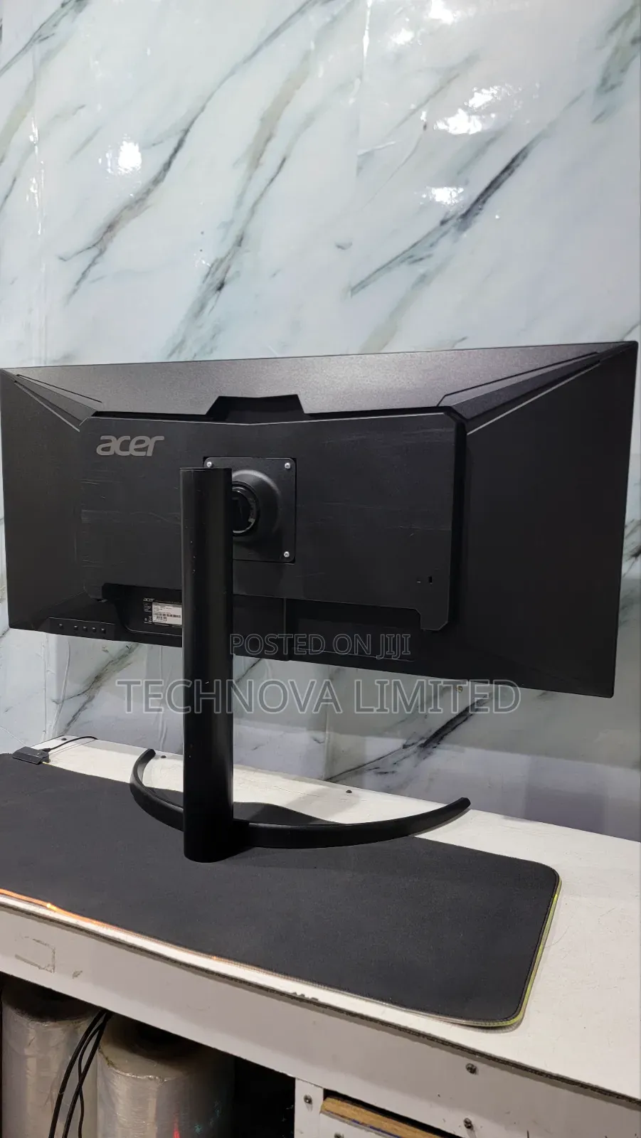 Acer Nitro XV340CKP 34" Ultra-Wide QHD Gaming Monitor IPS 144Hz 1msHDR
