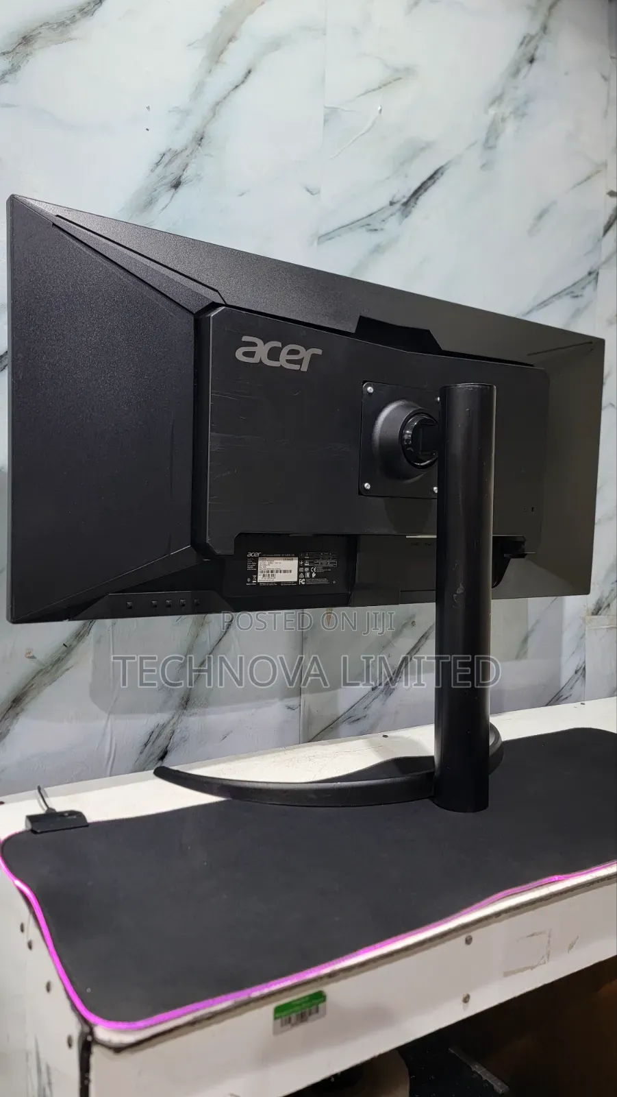 Acer Nitro XV340CKP 34" Ultra-Wide QHD Gaming Monitor IPS 144Hz 1msHDR