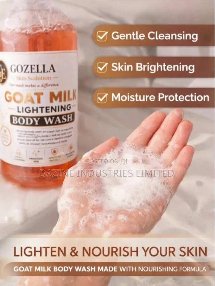 Gozella Goat Milk Lightening Body Wash