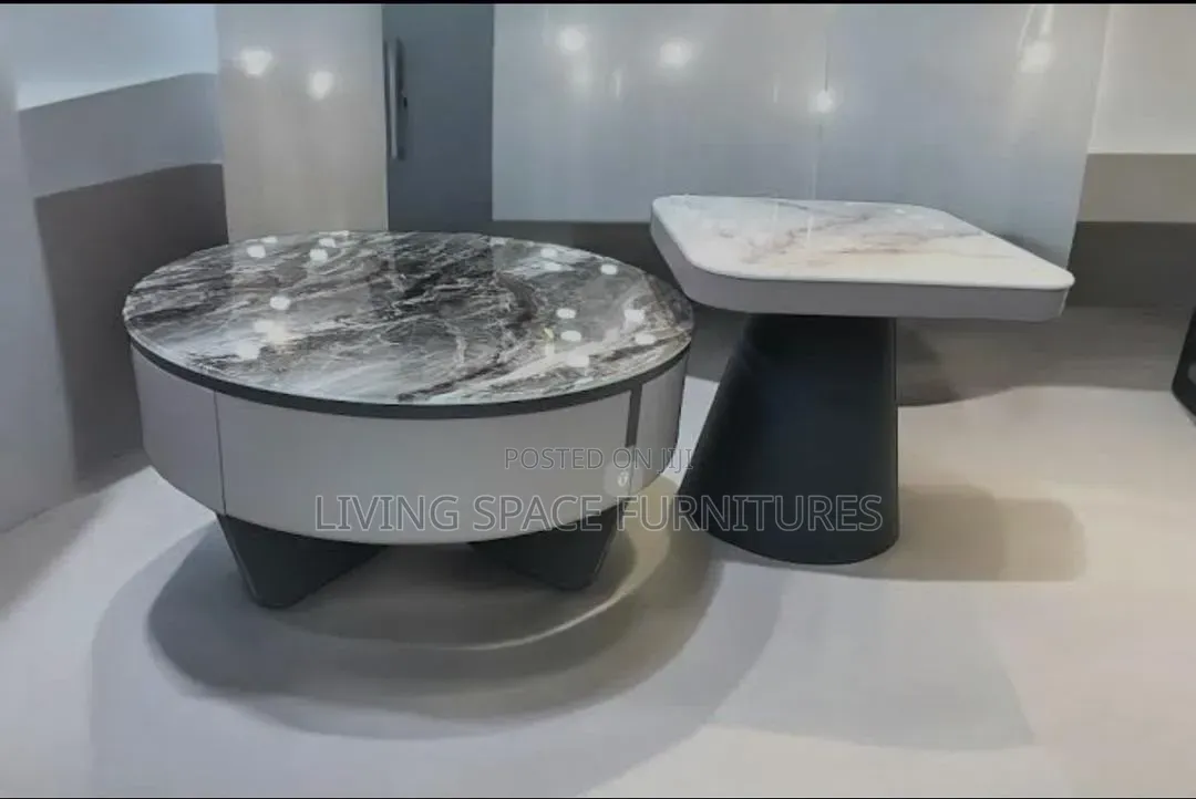 High-Quality Marble Coffee Table Set