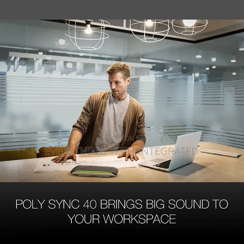 Global Teck Worldwide Poly Sync 40 Bluetooth Speakerphone USB-A