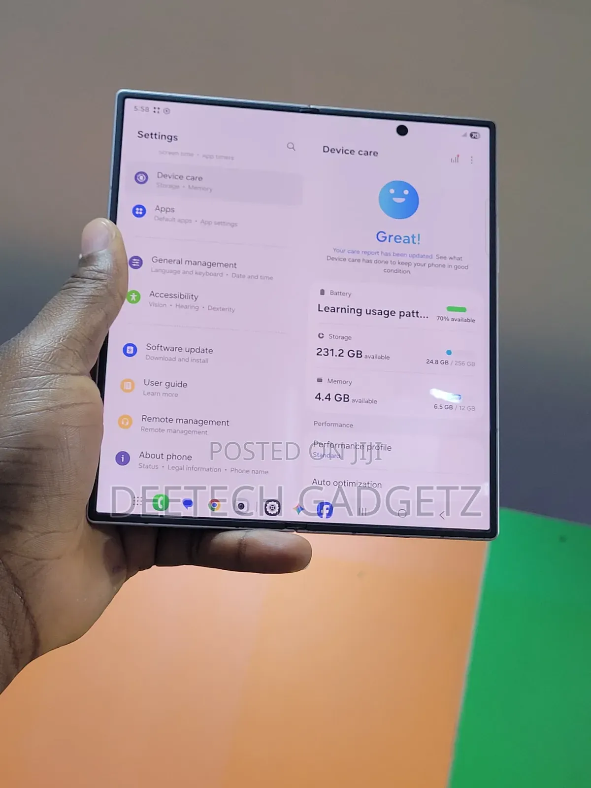 Samsung Galaxy Z Fold7 256 GB Gray