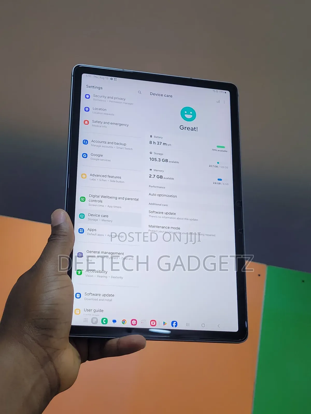 Samsung Galaxy Tab S8 128 GB