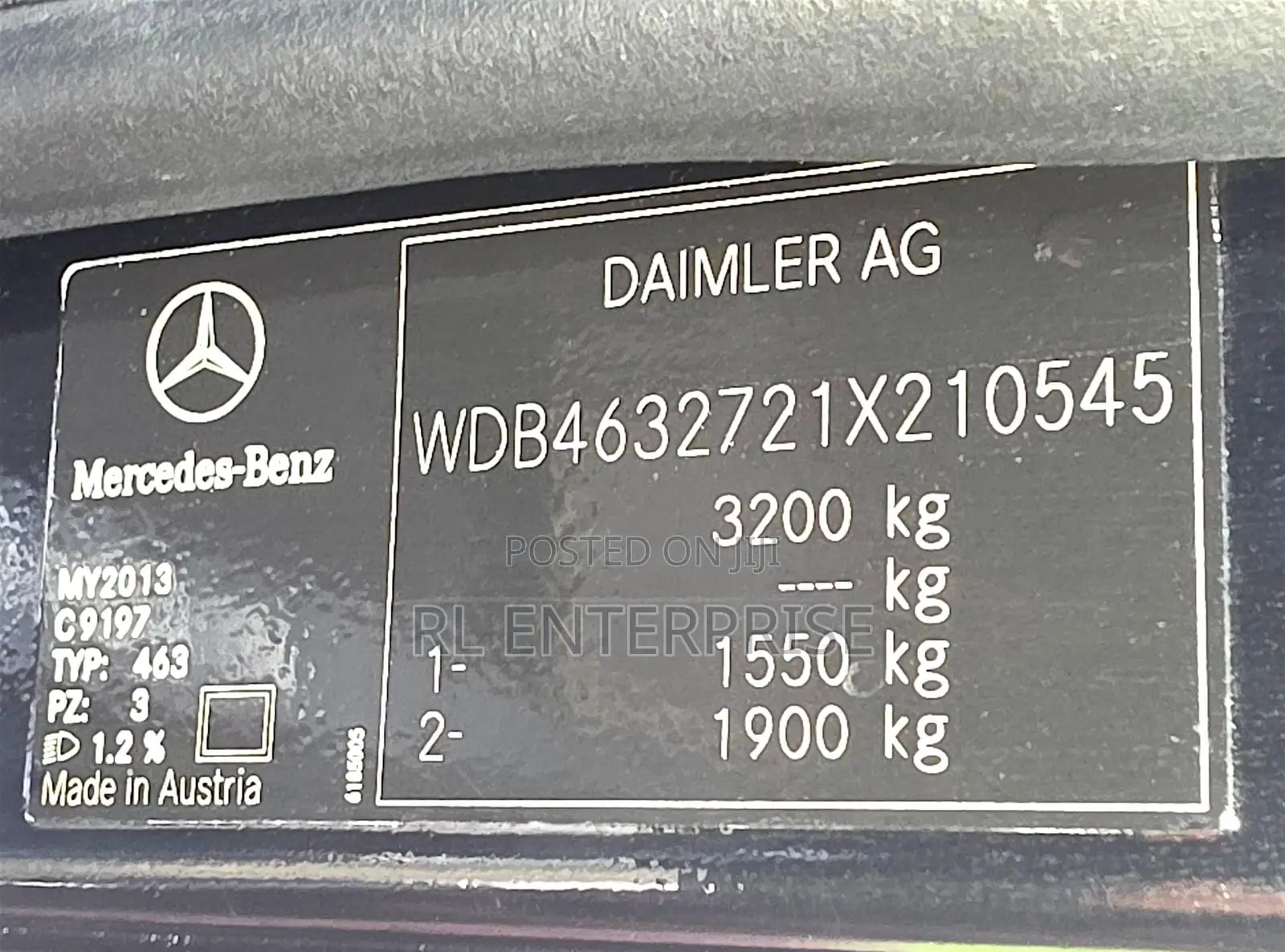 Mercedes-Benz G-Class G63 AMG Brabus G700 2013 Black