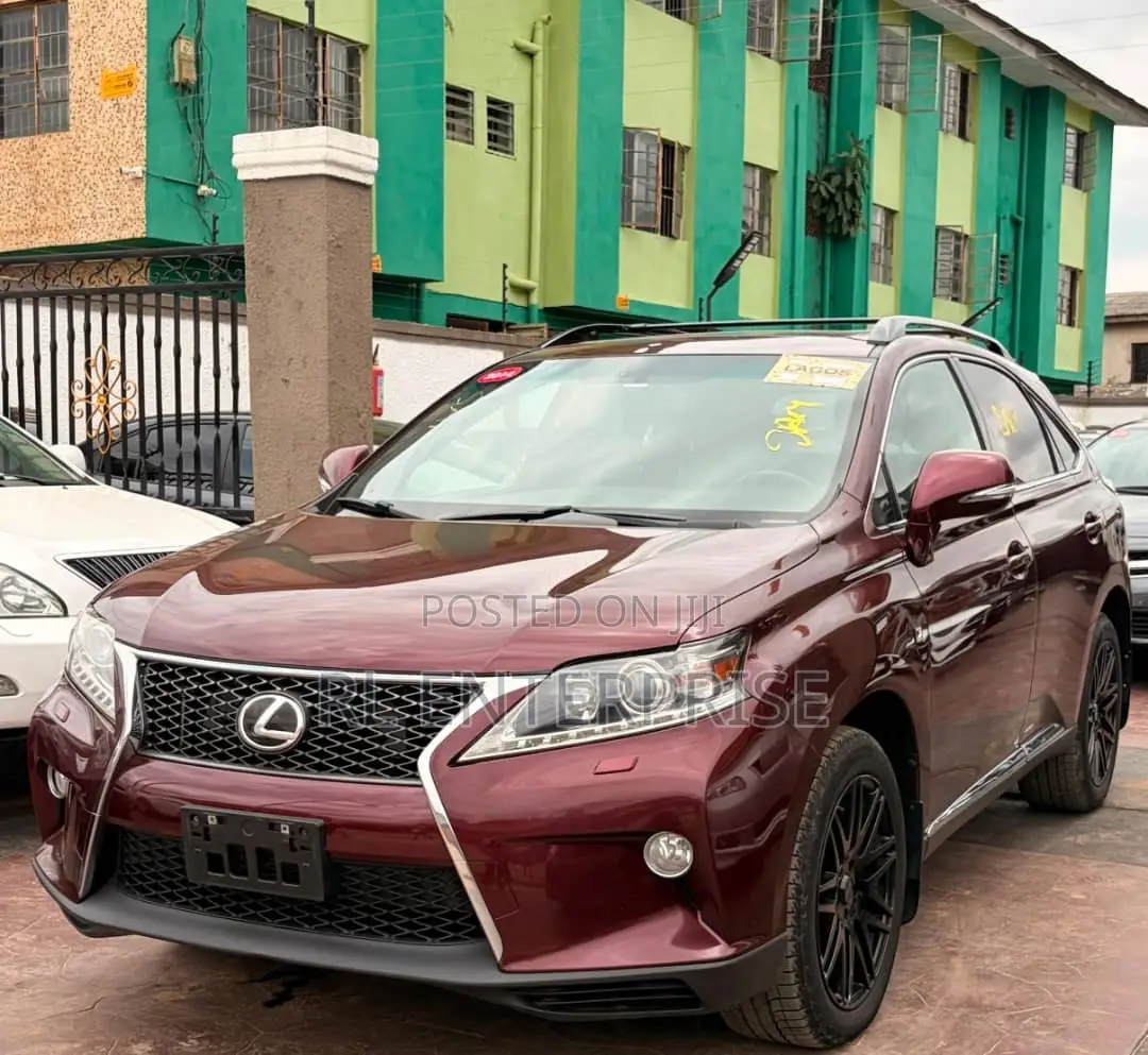 Lexus RX 350 F Sport AWD 2014 Red