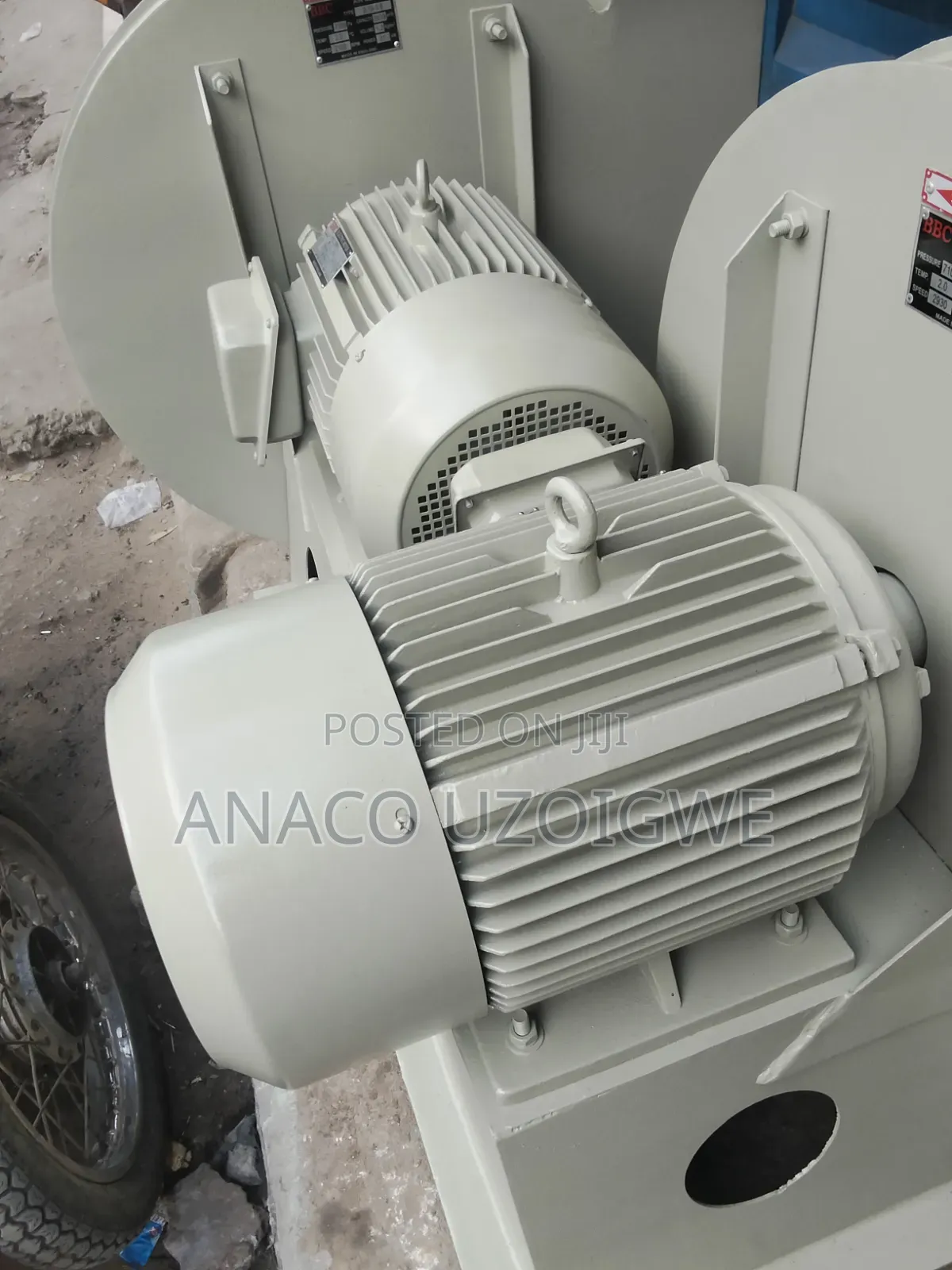 BBC Industrial AIR Blower With Motor