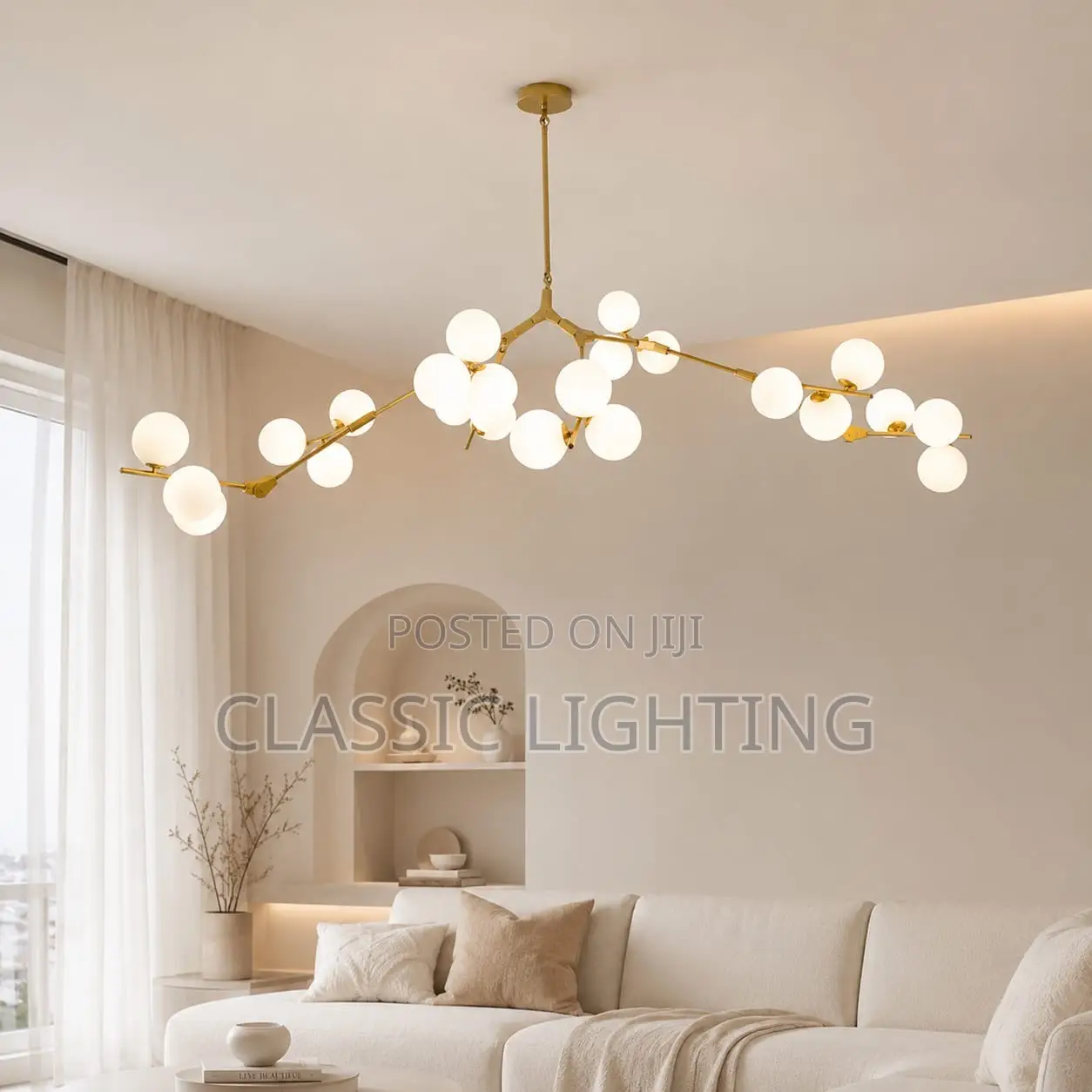 Nordic Minimalist Pendant Light Ceiling Lamp LED Chandelier Light