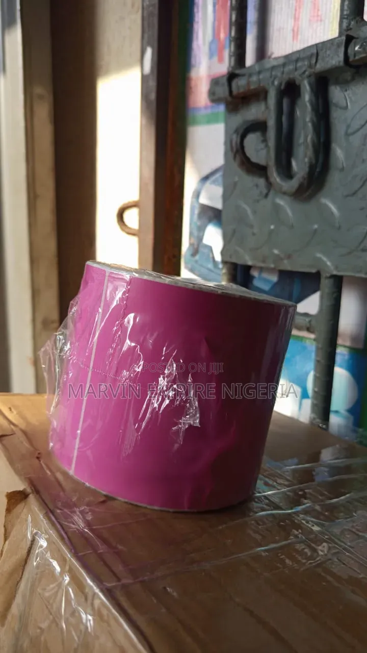 Pink Stickers 100 by 150mm With 500 Labels