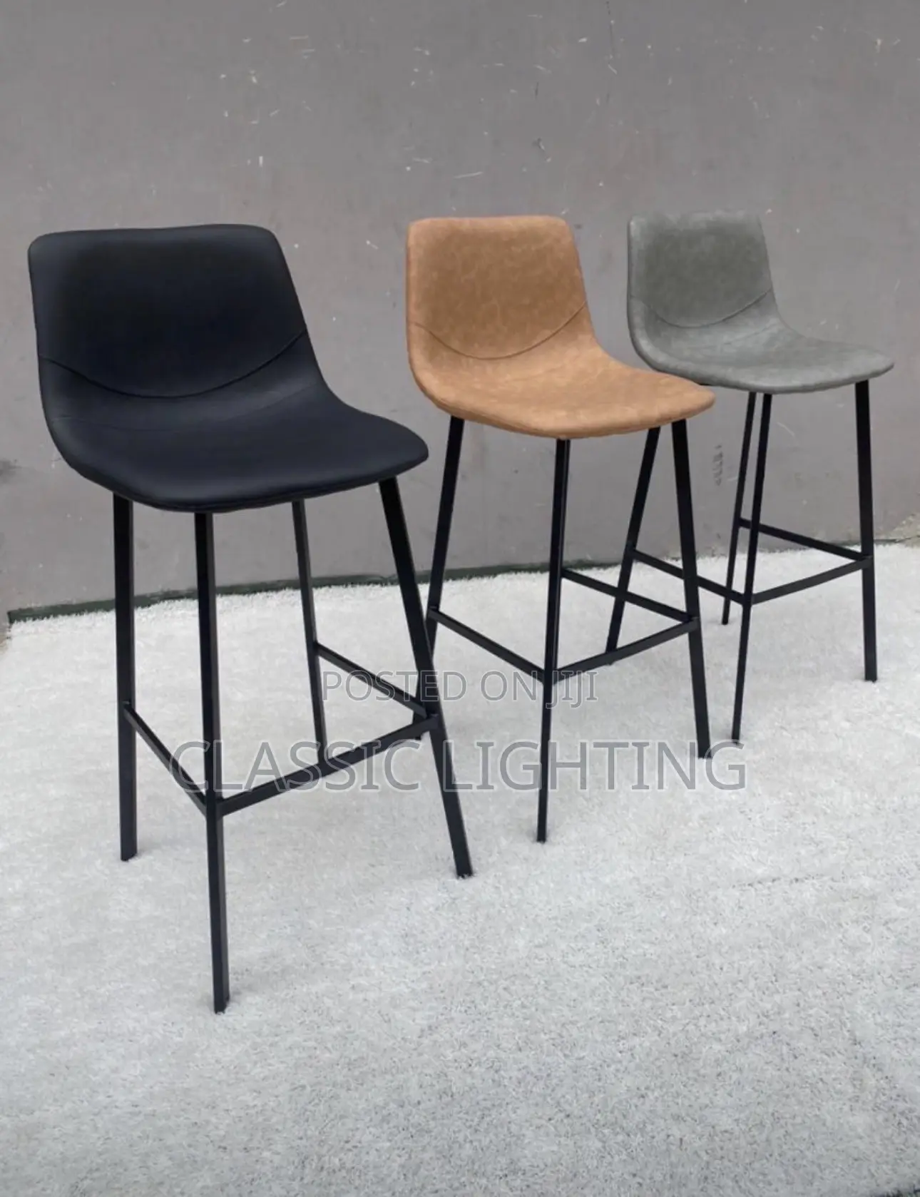 Nordic High Chair Household Backrest Bar Chair Designer Reception Chai