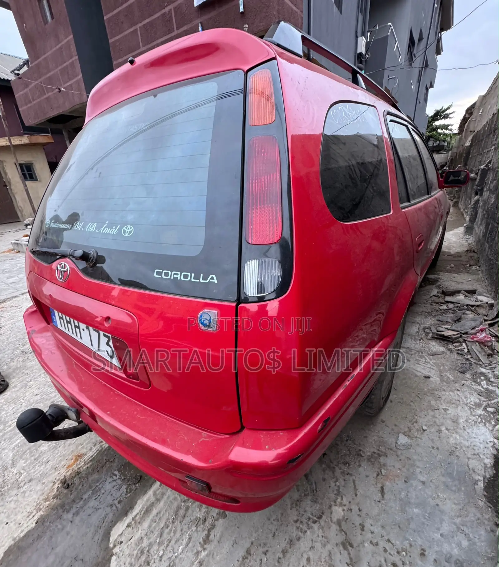 Toyota Corolla 2003 Red