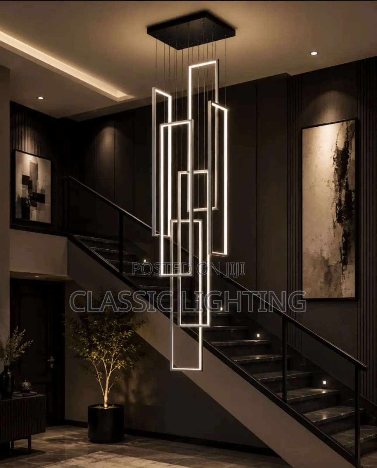 Modern Home Decor Ring Led Lights Pendant Light Lamps for Living Room