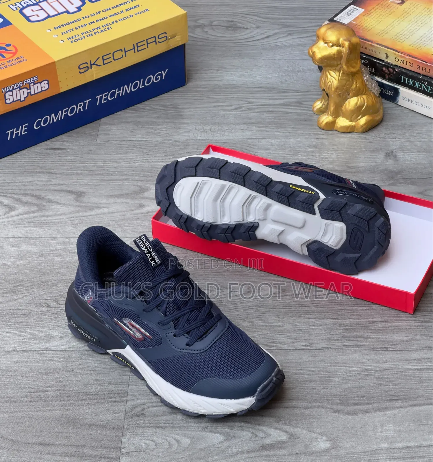 Move With Ease in Skechers — Lightweight, Cushioned.