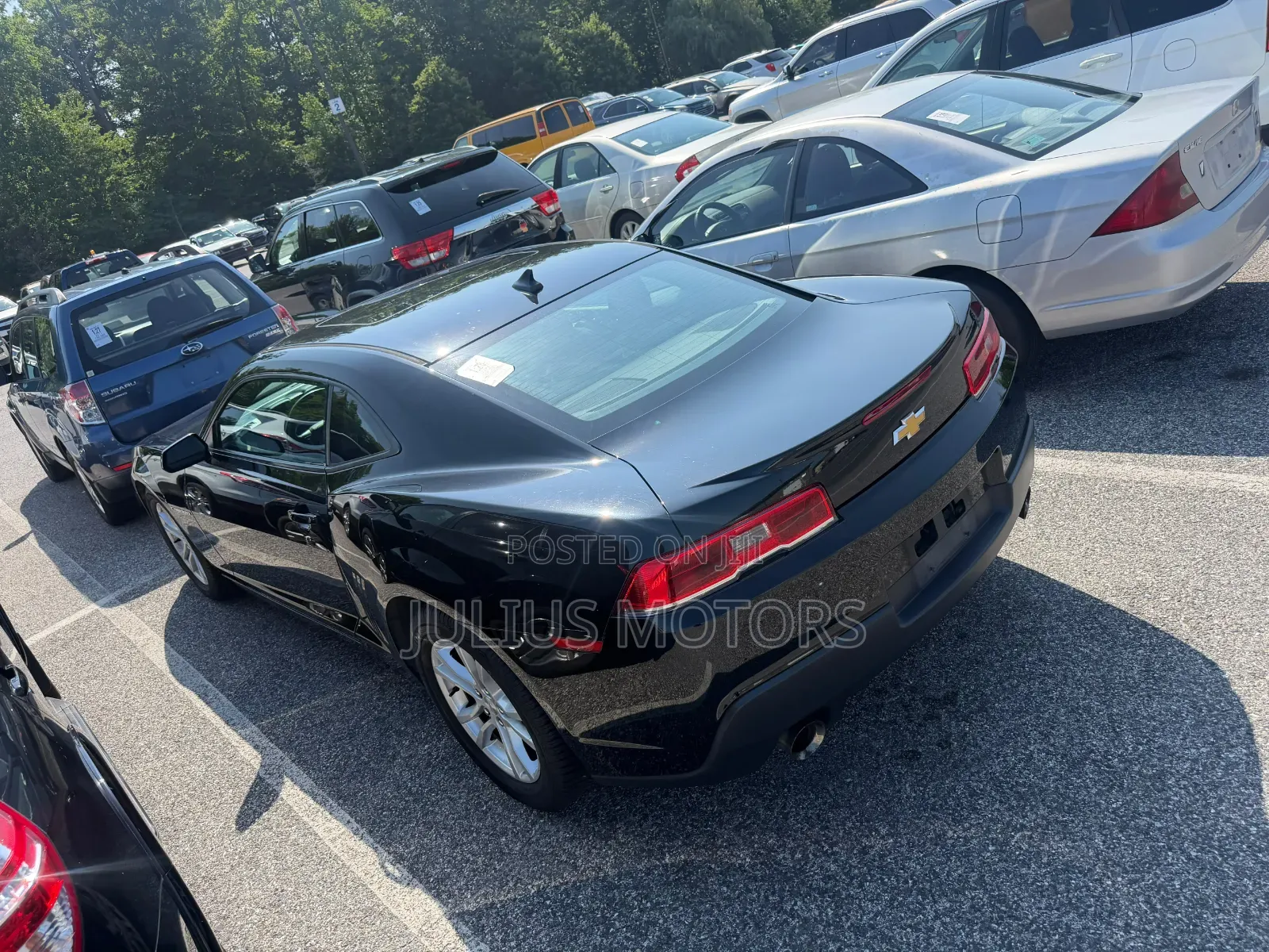 Chevrolet Camaro 2015 Blue
