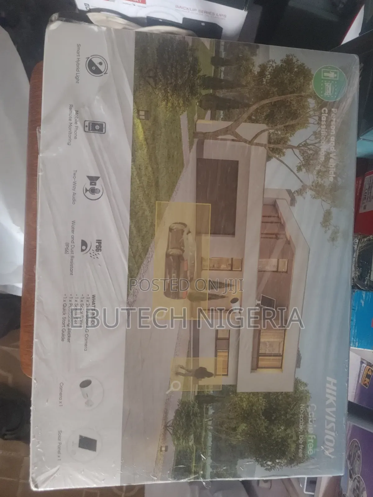 Hikvision 4MP 4G AOV Single Lens Bullet Solar Camera (DS-2CFS04/4G)