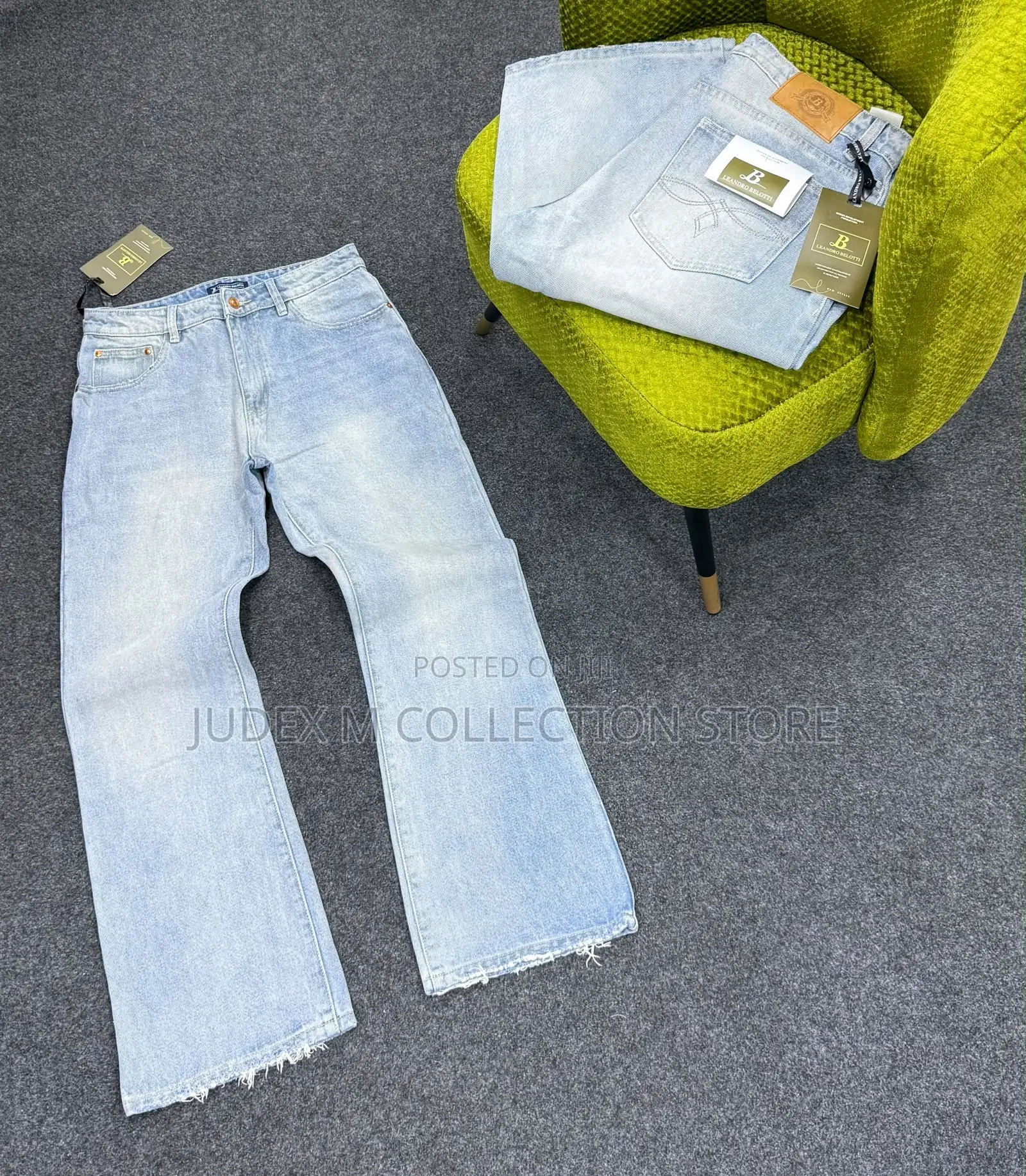Belotti Flared Baggy and Short Jean
