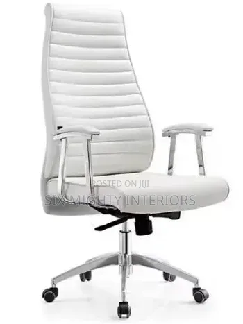 Modern Executive CEO Office Chair - WHITE