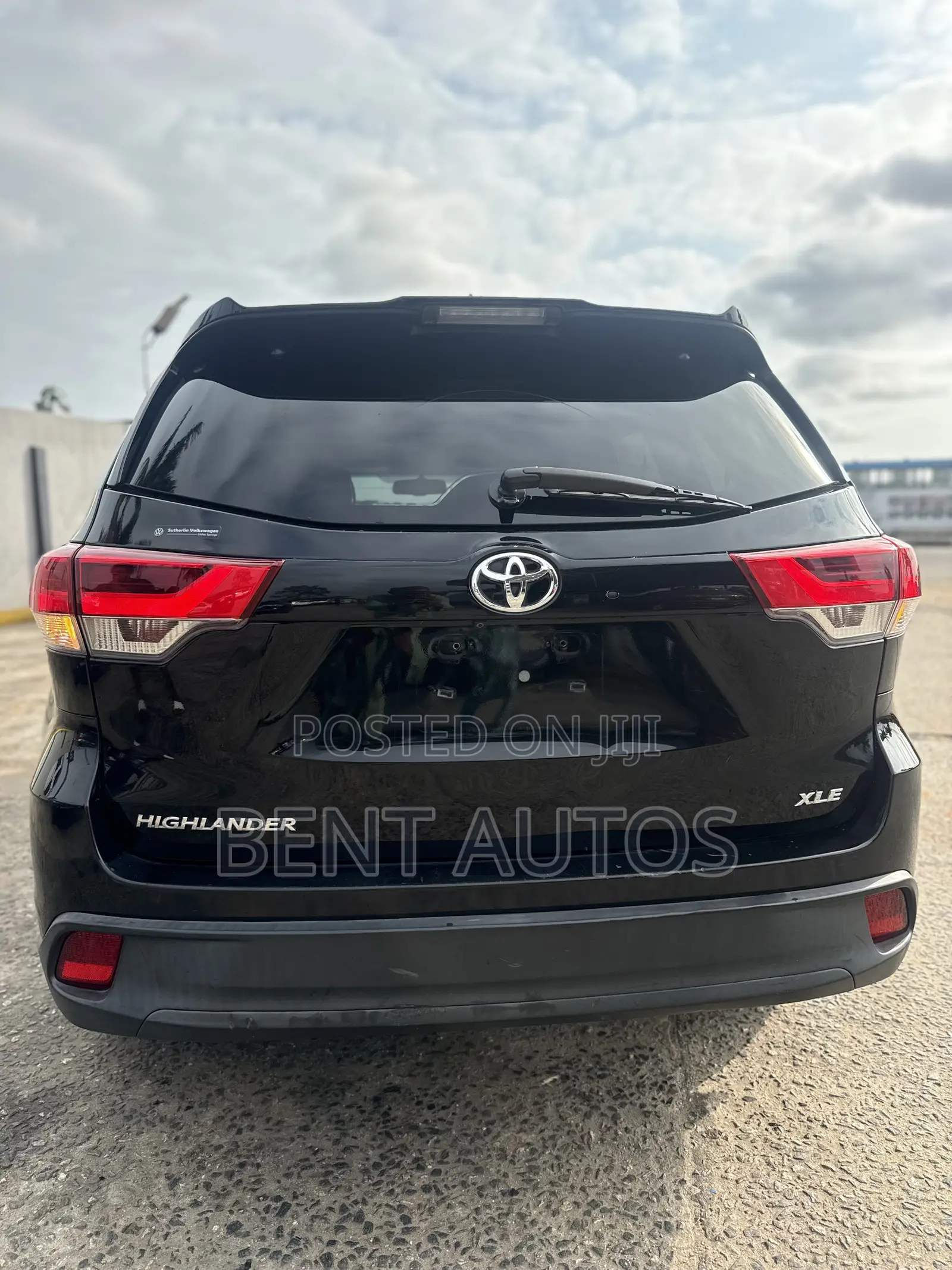 Toyota Highlander XLE 4dr SUV AWD (3.5L 6cyl 6A) 2015 Black